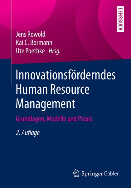 Innovationsförderndes Human Resource Management, Taschenbuch von , Springer Berlin, 9783662611296