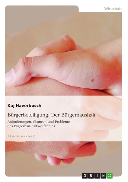 Produktbild: B&uuml;rgerbeteiligung: Der B&uuml;rgerhaushalt