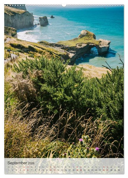 Produktbild: Neuseeland entdecken (hochwertiger Premium Wandkalender 2026 DIN A2 hoch), Kunstdruck in Hochglanz