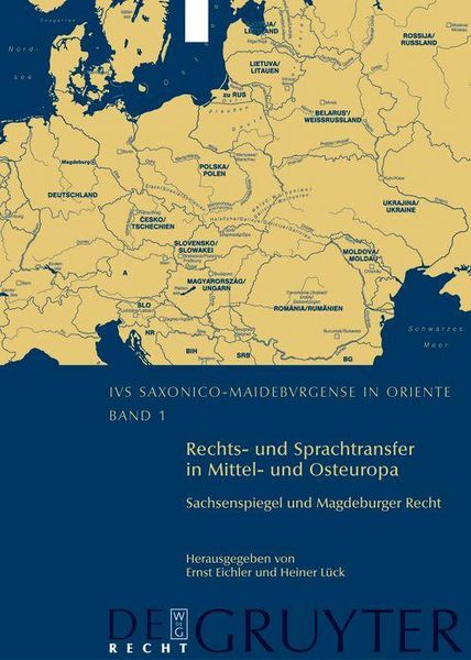 Produktbild: Rechts- und Sprachtransfer in Mittel- und Osteuropa. Sachsenspiegel und Magdeburger Recht