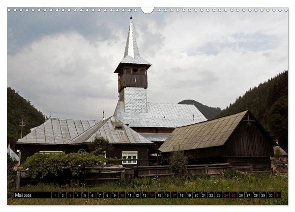 Produktbild: Entlang der Wassertalbahn - Auf schmaler Spur im Norden Rum&auml;niens (Wandkalender 2026 DIN A3 quer), CALVENDO Monatskalender