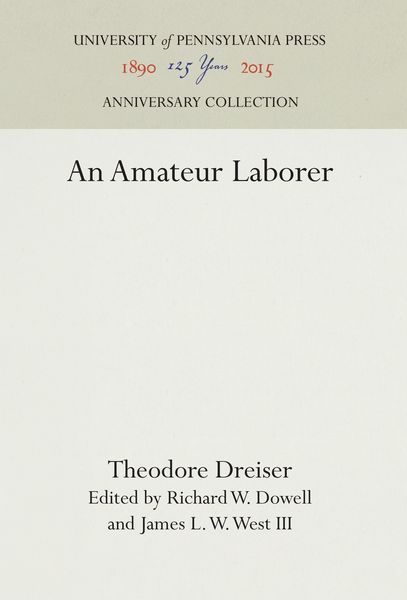 Produktbild: An Amateur Laborer