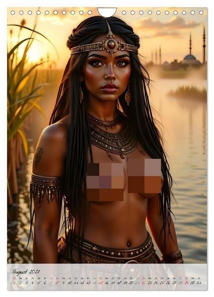 Produktbild: G&ouml;ttinnen der &Auml;gypter (Wandkalender 2027 DIN A4 hoch), CALVENDO Monatskalender