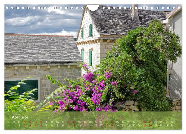 Produktbild: Dalmatien - Stille Orte (Wandkalender 2026 DIN A4 quer), CALVENDO Monatskalender