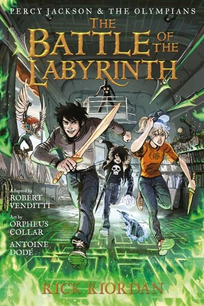 Produktbild: Percy Jackson and the Olympians: Battle of the Labyrinth: The Graphic Novel, The-Percy Jackson and the Olympians