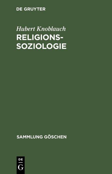 Produktbild: Religionssoziologie