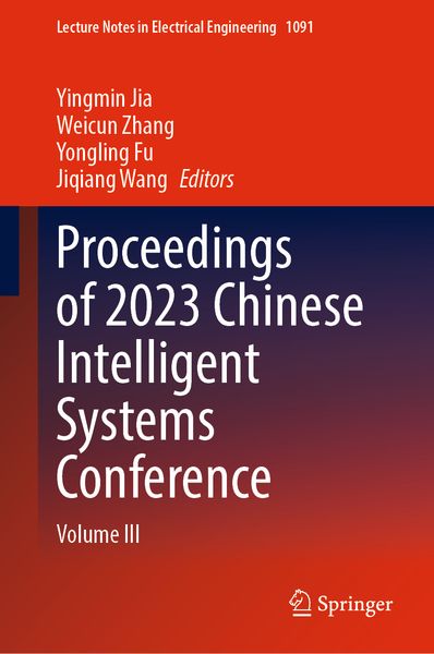 Produktbild: Proceedings of 2023 Chinese Intelligent Systems Conference