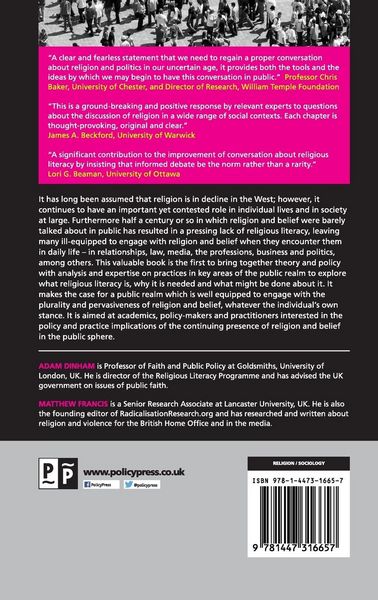 Produktbild: Religious literacy in policy and practice