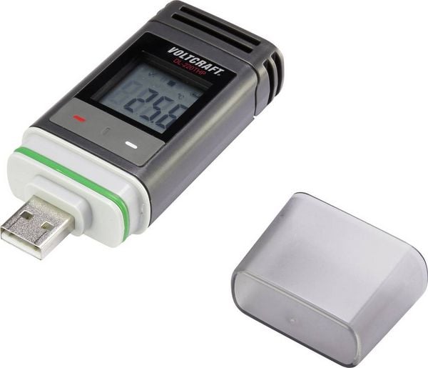 Produktbild: VOLTCRAFT DL-220 THP DL-220THP Temperatur-Datenlogger, Luftfeuchte-Datenlogger, Luftdruck-Datenlogger Messgr&ouml;&szlig;e Temperatur, Luftfeuchtigkeit, Luftd