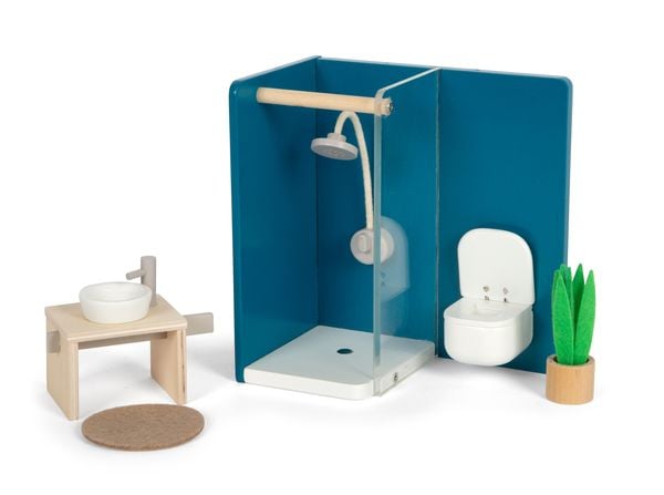 Produktbild: Small Foot 12630 - Puppenhausmöbel Badezimmer