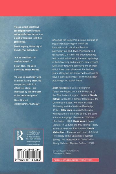 Produktbild: Changing the Subject