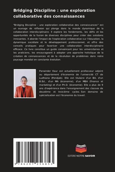 Produktbild: Bridging Discipline : une exploration collaborative des connaissances