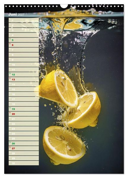 Produktbild: Erfrischendes Obst (Wandkalender 2027 DIN A3 hoch), CALVENDO Monatskalender