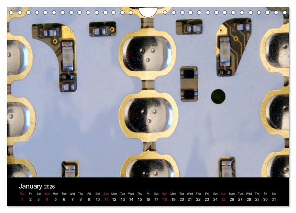 Produktbild: Computer Close Up (Wall Calendar 2026 DIN A4 landscape), CALVENDO 12 Month Wall Calendar