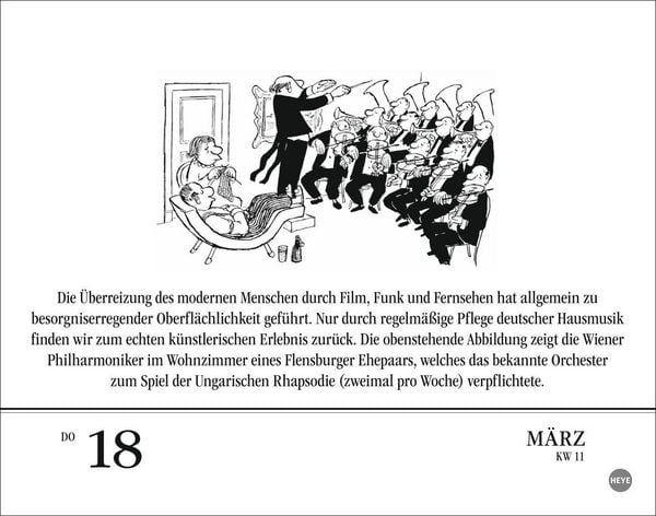 Produktbild: Loriot Tagesabrei&szlig;kalender 2027