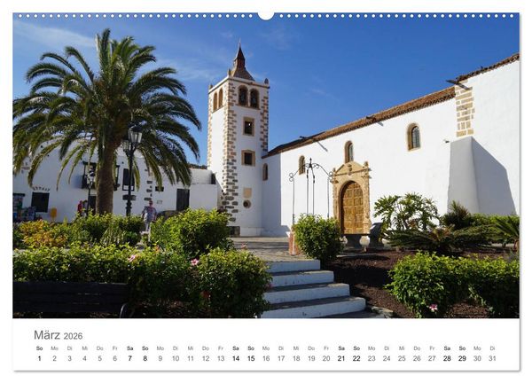 Produktbild: Fuerteventura - die W&uuml;steninsel der Kanaren (hochwertiger Premium Wandkalender 2026 DIN A2 quer), Kunstdruck in Hochglanz