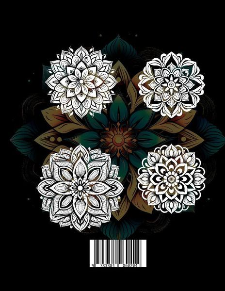 Produktbild: Black Mandala- Das Malbuch