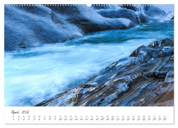 Produktbild: Schweizer Berglandschaften (hochwertiger Premium Wandkalender 2026 DIN A2 quer), Kunstdruck in Hochglanz