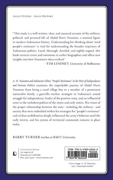 Produktbild: A. H. Nasution and Indonesia's Elites