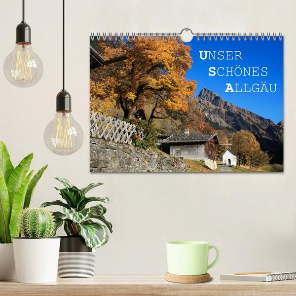 Produktbild: Unser sch&ouml;nes Allg&auml;u (Wandkalender 2026 DIN A4 quer), CALVENDO Monatskalender