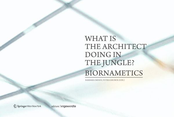 Produktbild: What is the architect doing in the jungle? Biornametics.