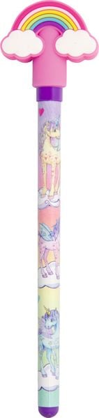 Produktbild: Gelstift mit Regenbogentopper / Einhornparadies