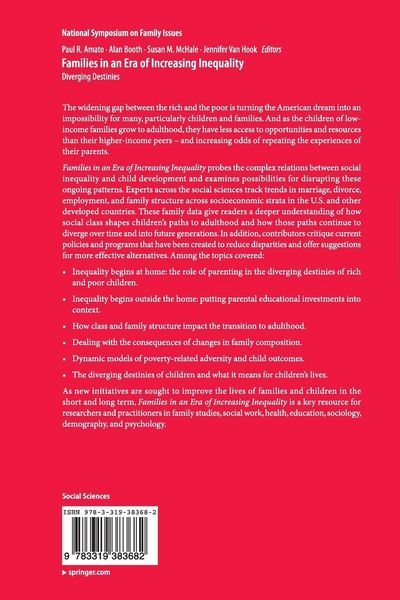 Produktbild: Families in an Era of Increasing Inequality