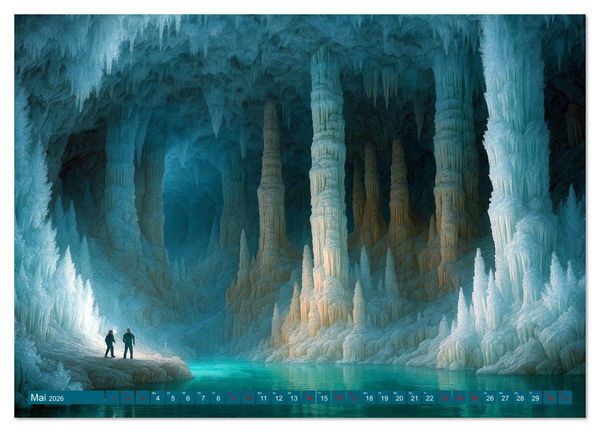 Produktbild: Kathedralen aus Ehrfurcht und Stille (hochwertiger Premium Wandkalender 2026 DIN A2 quer), Kunstdruck in Hochglanz