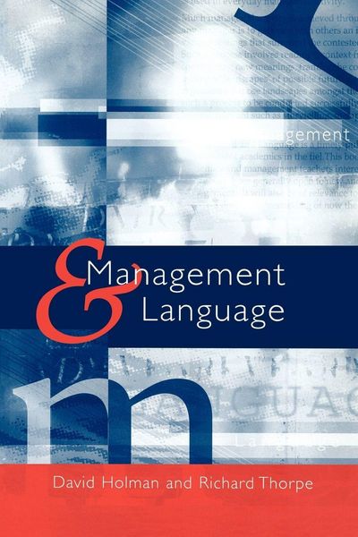 Produktbild: Management and Language