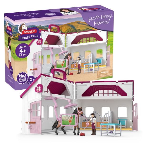 Produktbild: schleich&reg; 42787 Happy Horse Hospital, Pferdeklinik Heilende Hufe