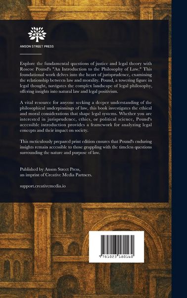 Produktbild: An Introduction to the Philosophy of Law