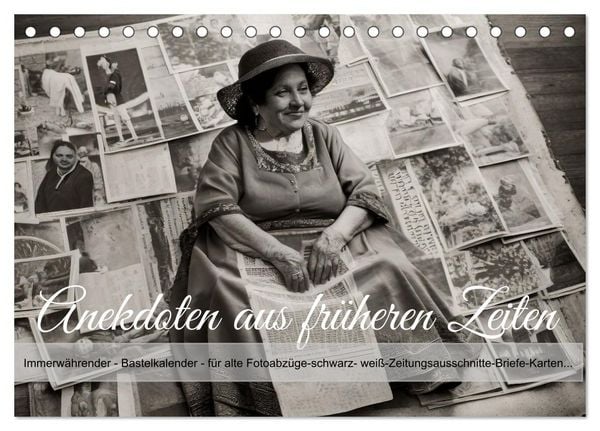 Produktbild: Anekdoten aus fr&uuml;heren Zeiten (Tischkalender 2026 DIN A5 quer), CALVENDO Monatskalender