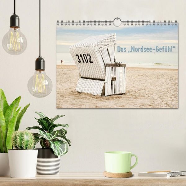 Produktbild: Das "Nordsee-Gef&uuml;hl" (Wandkalender 2026 DIN A4 quer), CALVENDO Monatskalender