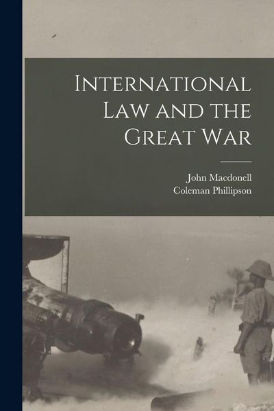 Produktbild: International Law and the Great War