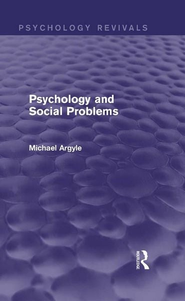 Produktbild: Psychology and Social Problems