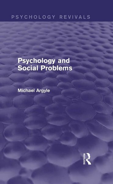 Produktbild: Psychology and Social Problems