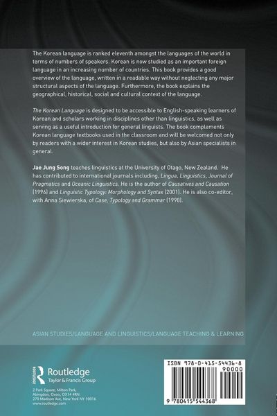 Produktbild: The Korean Language