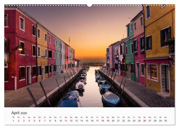 Produktbild: Italien - einzigartige Motive (Wandkalender 2026 DIN A2 quer), CALVENDO Monatskalender