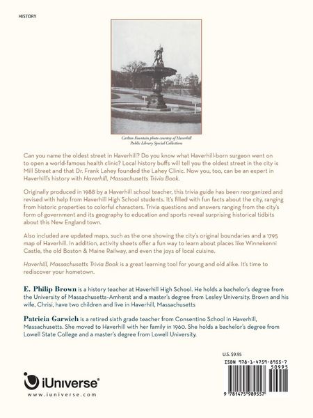 Produktbild: Haverhill, Massachusetts Trivia Book