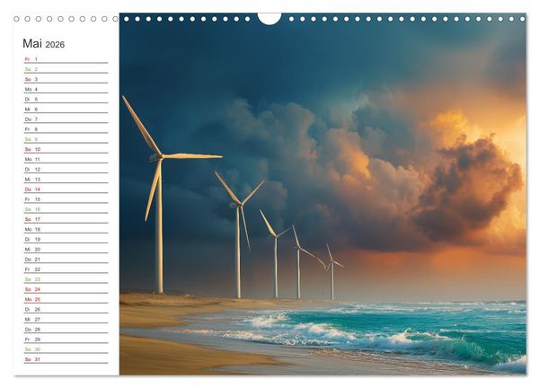 Produktbild: Gr&uuml;ne Zukunft (Wandkalender 2026 DIN A3 quer), CALVENDO Monatskalender