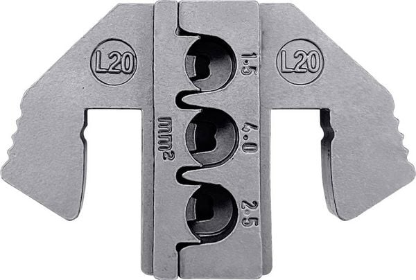 Produktbild: TOOLCRAFT TO-9625869 Crimpeinsatz MCP 6.3/4.8K & SPT Kontakt(SWS) 1.5 bis 2.5 mm&sup2; Passend f&uuml;r Marke (Zangen) TOOLCRAFT