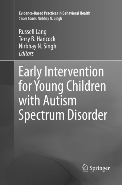 Produktbild: Early Intervention for Young Children with Autism Spectrum Disorder