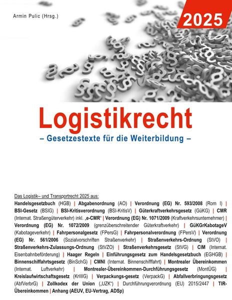 Produktbild: Logistikrecht 2025