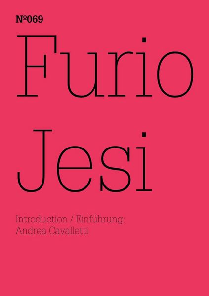 Produktbild: Furio Jesi