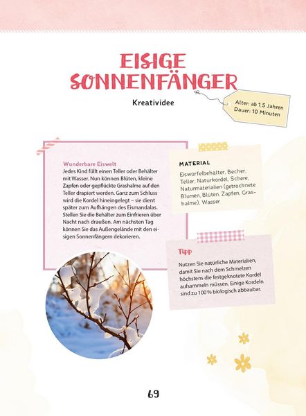 Produktbild: Die sch&ouml;nsten Naturideen f&uuml;r Krippenkinder