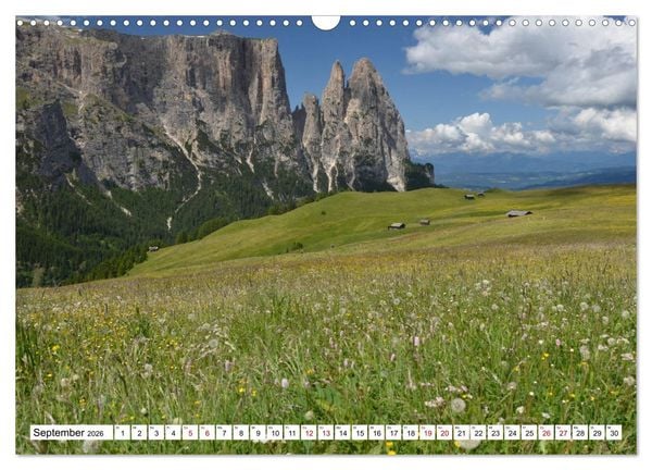 Produktbild: Der Schlern - Magie und Mythos im Herzen der Dolomiten (Wandkalender 2026 DIN A3 quer), CALVENDO Monatskalender