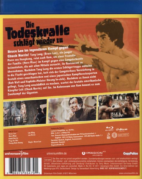 Produktbild: Bruce Lee - Die Todeskralle schl&auml;gt wieder zu - Uncut