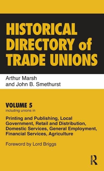 Produktbild: Historical Directory of Trade Unions