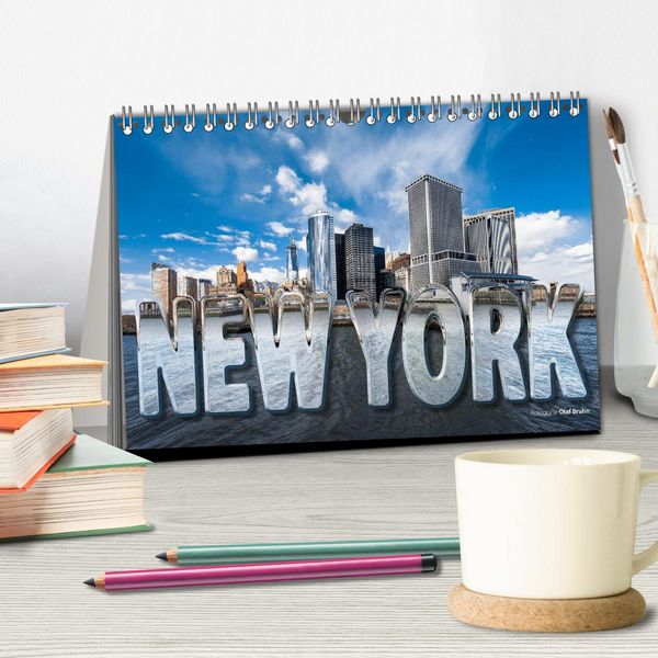 Produktbild: New York (Tischkalender 2026 DIN A5 quer), CALVENDO Monatskalender