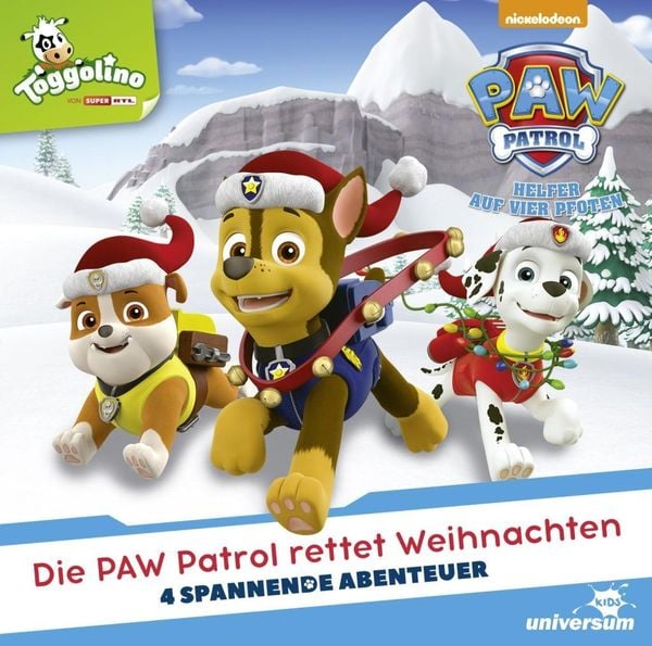 'Die Paw Patrol rettet Weihnachten' von '' - Hörbuch